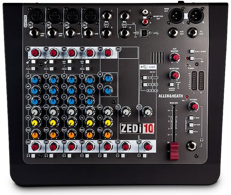 ZEDi-10-top Rehearsal Room, Mobile Music, Monitor Speakers, Phantom Power, Studio Recording, Recording Artists, Musical Instrument, Music Gear, Audio Mixer