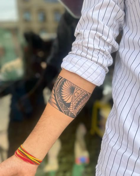 Arm Band Tattoo || Polynesian Band Tattoo || Wrist Band Tattoo Wrist Band Tattoo Men Design, Polynesian Band Tattoo Designs, Wrist Band Tattoo Men, Band Tattoo Men, Raj Tattoo, Band Arm Tattoo, Polynesian Band Tattoo, Arm Band Tattoo Designs, Maori Men