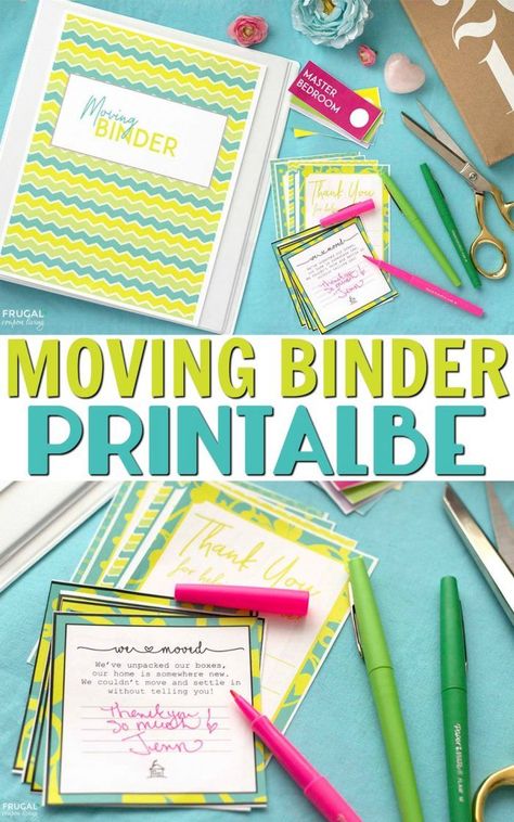 FREE Moving Binder Printable on Frugal Coupon Living. Free Moving Labels too and our top Moving Tips and Hacks. Moving Organization, Moving Box Labels, Moving Binder, Moving Organisation, Moving Labels, Binder Printables Free, Moving House Tips, Organizational Printables, Binder Printables