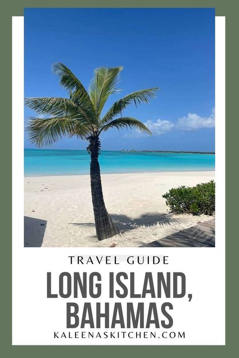 Long Island Bahamas, Bahamas Travel Guide, Bahamas Travel, Bahamas Vacation, Blue Hole, All I Ever Wanted, Bucket List Destinations, What To Eat, Wanderlust Travel