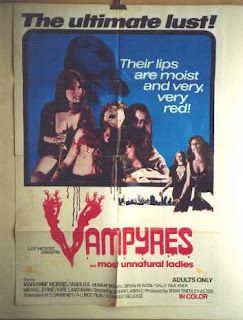 Vampyres (1974) Vampyres 1974, Vampire Film, Vampire Movies, Classic Poster, Horror Posters, Classic Horror Movies, Movie Prints, Thriller Movies, Horror Movie Posters