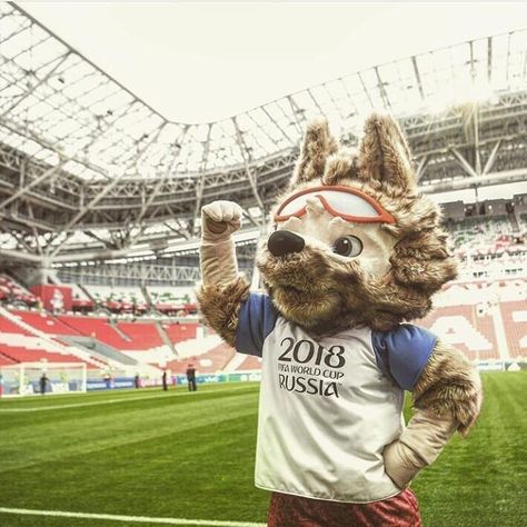 The mascot of the FIFA World Cup 2018! #worldcup2018 #worldcup #russia #wc2018 #wcrussia #russia2018 #worldcuprussia #worldcuprussia2018 #fifarussia #fifa2018  #fifaworldcup2018 #maluma #чемпионатмира #чемпионатмира2018 #чм2018 #silviogazzaniga #soccer #Soccergame #Soccerball #Soccerlife #Soccerplayer #Soccerteam #football #fotboll #footballseason #footballgame #Footballmatch #lovefootball #thebeautifulgame #matchday #match #goals #team #ball #pass #fans #play #playing #player #sports #fifa Fifa 2018 World Cup, Arsenal Manchester United, Red Star Belgrade, Word Cup, World Cup Russia 2018, Fifa 20, Soccer Life, World Cup 2018, World Football