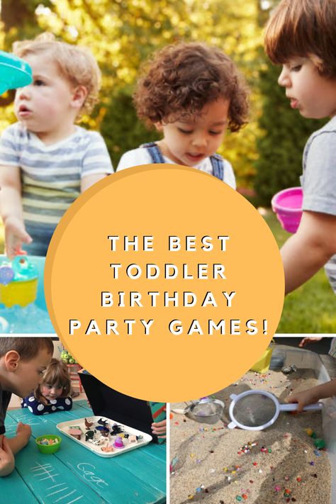 The Best Toddler Birthday Party Game Ideas - Fun Party Pop Toddler Birthday Party Games, Toddler Birthday Games, Birthday Party Game Ideas, Party Game Ideas, Toddler Party Games, Girls Party Games, Birthday Party At Park, Birthday Party Game, Birthday Party Games For Kids