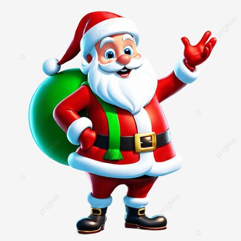 3d entertainment cartoon character merry christmas artwork with santa claus for 3d entertainment c Santa Artwork, Santa Clipart, Cartoon Santa, Christmas Artwork, Cartoon Clipart, Clipart Cartoon, Cartoon Clip Art, Christmas Clipart, Graphic Designs