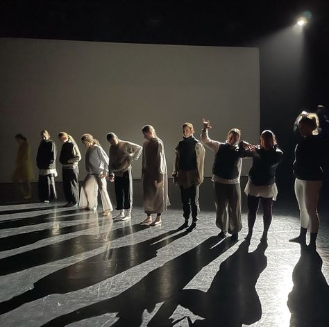 behind the scenes of tech rehearsal for ‘Nothing Really Comes To Rest’ by Anouk van Dijk, performed by LINK Dance Company, 2023 Ballet Rehearsal, Dance Rehearsal, Van Dijk, Dance Company, Dance Pictures, Scene Photo, Dance Outfits, Michael Jackson, Documentaries