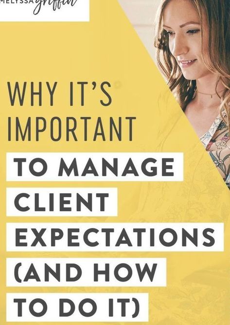 Why It’s Important to Manage Client Expectations (And How To Do It). Get these client tips to give the best customer service and keep your customers coming back! #melyssagriffin #clienttips #clientmanagement #servicebasedbusiness Customer Experience Quotes, Melyssa Griffin, Low Expectations, Customer Service Training, Customer Service Quotes, Experience Quotes, Service Quotes, Upscale Fashion, First Words