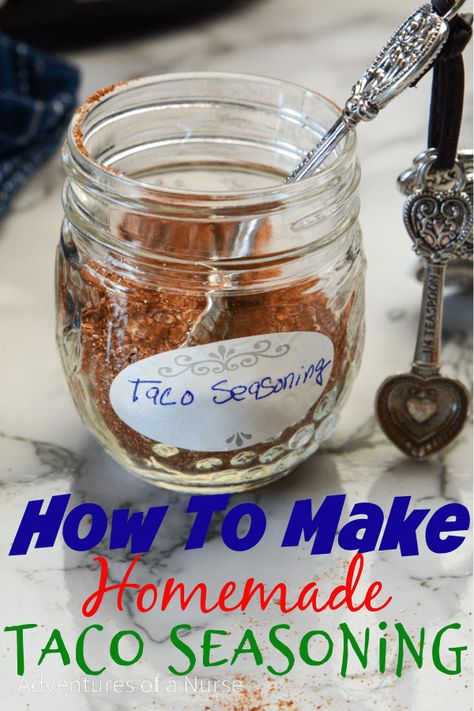 Learn how to make homemade taco seasoning for all your cooking needs. This taco mix uses essential pantry spices to give you that Tex-Mex flair. Season Mixes, Easy Taco Seasoning Recipe, Diy Taco Seasoning, Make Taco Seasoning, Homemade Taco Seasoning Mix, Homemade Taco Seasoning Recipe, Taco Seasoning Recipe, Taco Seasoning Packet, How To Make Taco