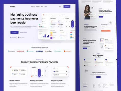 Software Landing Page, Saas Landing Page Ui Design, Dashboard Landing Page, Saas Landing Page Design Inspiration, Saas Landing Pages, Saas Website, Saas Landing Page, Saas Website Design, Analytics Design