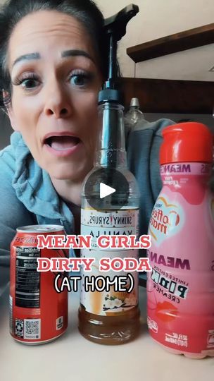 68K views · 4K reactions | MEAN GIRLS DIRTY SODA at home💗 #yum #dirtysoda #drinks #recipe #coke @skinnymixes @cocacola @coffeemate | Tonya Spanglo | takingmylifebackat42 · Original audio Dirty Soda Recipes, Tonya Spanglo, Coca Cola Drink, Drinks Recipe, Soda Recipe, Coffee Mate, Facebook Reels, Drinks Recipes, Home For The Holidays