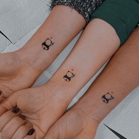 #MiniTattoos #SmallTattooDesigns #TinyTattooIdeas #MinimalistTattoos #SmallInk #TinyTats #LittleTattoos #MicroTattoos #PetiteTattoos #SmallTattooArt Trio Bestie Tattoo, Matching Tattoo 3 Friends, Minimalist Tattoo For Trio, Small Matching Tattoos For 3 Sisters, Small Silly Matching Tattoos, Trio Matching Tattoos Aesthetic, Matching Gamer Tattoos, Twinning Tattoos For Best Friends, Trio Friends Tattoo