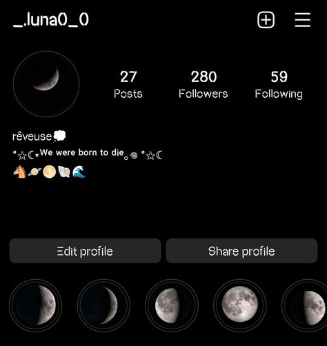 Moon Insta Bio Ideas, Instagram Bio Ideas About Moon, Instagram Bio Ideas Moon, Moon Usernames For Instagram, Moon Emoji Combos, Shayari Page Name For Instagram, Moon Bios For Instagram, Moon Username Ideas, Anime Ig Bio