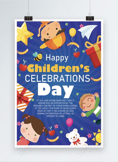 World Children Day Poster Children Day Poster Design, Poster Design Handmade, Childrens Day Poster Design, Children's Day Poster, Children Day, Poster Images, Poster Wallpaper, Cartoon World, Natural Design