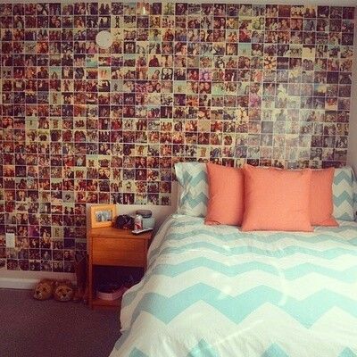 Bedroom photo wall - MAJOR #collage #photography Girl Bedroom Ideas, Bedroom Decor For Teen Girls, Teen Girl Bedroom, Girl Bedroom Decor, Awesome Bedrooms, Dream Rooms, Dream Bedroom