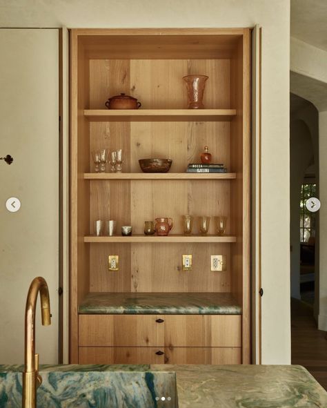 Jake Arnold, Bar Nook, Built In Cabinet, Built In Bar, Wall Closet, Cabinetry Design, January 27, Shelf Styling, Wall Bar