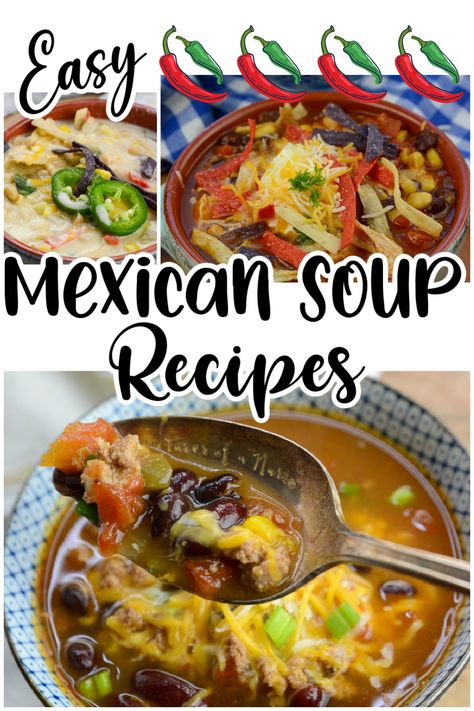 Mexican Tortilla Soup Recipe, Authentic Mexican Tortilla Soup, Mexican Pork Soup, Poloze Mexican Soup, Soup With Hamburger Meat, Baja Fresh Tortilla Soup Recipe, Mexican Soup For Sickness, Soup With Hamburger, Copycat Qdoba Tortilla Soup