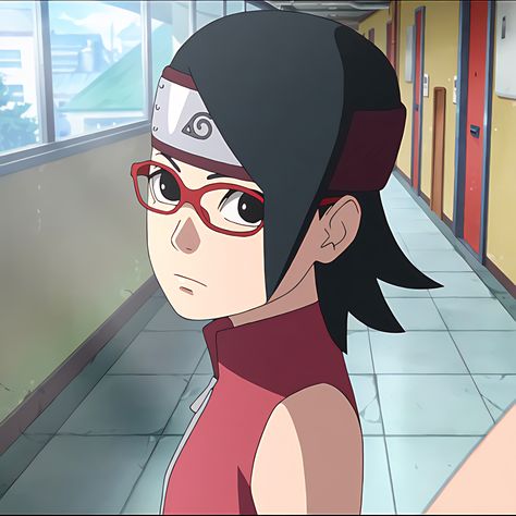 Sarada Uchiha Icon, Boruto Sumire, Boruto Movie, Seventh Hokage, Naruto The Movie, Boruto And Sarada, Uchiha Clan, Boruto Naruto Next Generations, Sarada Uchiha