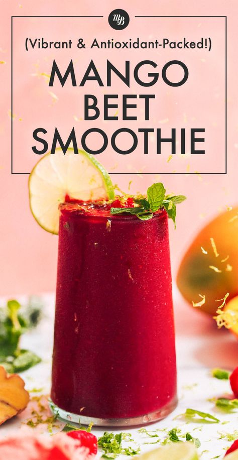 Beets Smoothie Recipes, Plant Based Smoothies, Tempeh Bacon, Beet Smoothie, Smoothies Recipes, Smoothie Packs, Smoothie Prep, Plant Based Breakfast, Sweet Tart