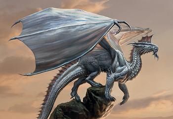 silver dragon d&d - Google Search Dragon Blade, Dnd Dragons, Dragon Images, Cool Dragons, Dragon Rider, Dragon Pictures, Fantasy Monster, Dragon Artwork, Silver Dragon