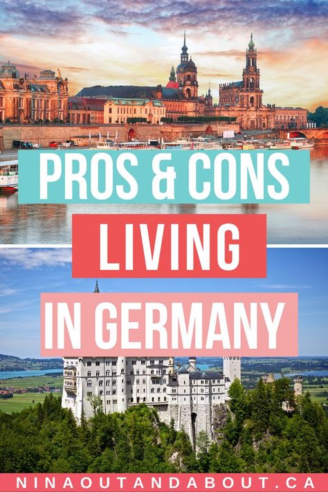 Germany is a great place to live, but it's not without its quirks. Here are the pros and cons of living in Germany, based on my own personal experience. Whether you're already living here or considering a move, this post will help you make an informed decision. Trip Ideas Europe, Europe Road Trip, Europe Food, Living In Germany, Moving To Germany, Living In New Zealand, Europe Photography, Road Trip Europe, Europe Trip Itinerary