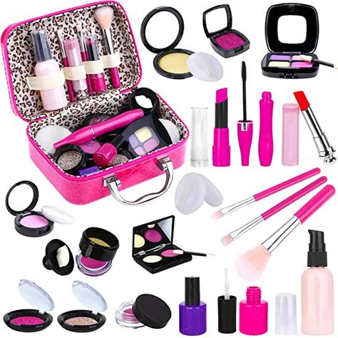 Real Makeup, Fake Makeup, Pretend Makeup, Makeup Toys, Makeup Kit For Kids, Social Skills For Kids, Play Makeup, Anniversaire Diy, Cosmetic Kit