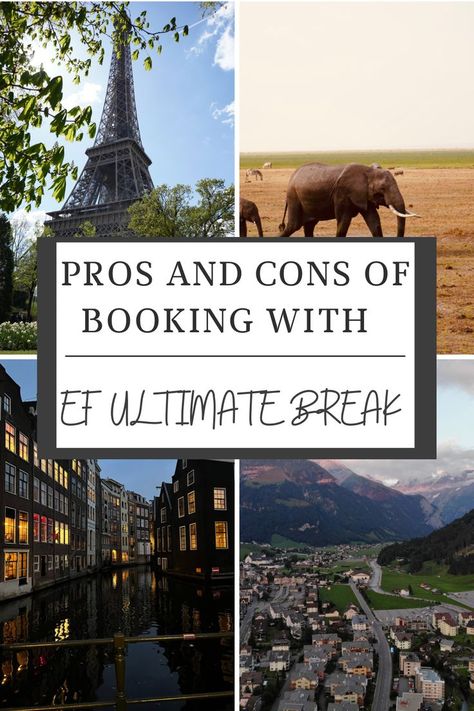 EF Ultimate Break Pros and Cons Ef Ultimate Break, Insta Bio, Pros And Cons, Travel Book, Travel Tips, Coding, Travel, Travelling Tips