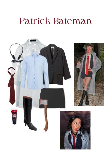 easy, last-minute Halloween Costume Idea! -> just click to get the costume ;) (Halloween costume idea, Halloween costume for women, American Psycho, Patrick Bateman, Halloween 2023) Chic Halloween Costume, Easy Halloween Outfit, Trio Halloween Costume Ideas, Duo Halloween Costume Ideas, Trio Halloween Costume, Horror Halloween Costumes, Halloween Costume Ideas Trio, Costume Ideas Duo, Halloween Costume Ideas Women