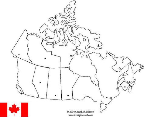 Geography Of Canada, Canadian Geography, Latin America Map, Time Zone Map, Map Of Canada, Teaching Clock, Geography Worksheets, South America Map, Map Printable