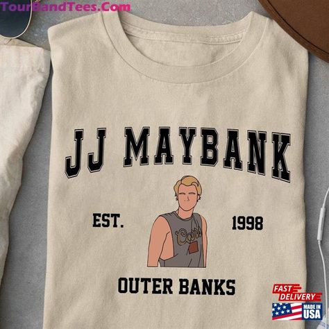 Jj Maybank Shirt Est 1998 T-Shirt Outer Banks Pouge Life Unisex Sweatshirt Check more at https://tourbandtees.com/product/jj-maybank-shirt-est-1998-t-shirt-outer-banks-pouge-life-unisex-sweatshirt/ Outer Banks Pouge, Outer Banks Shirt, Jj Maybank, Outer Banks, Banks, Unisex Sweatshirt, Sweatshirts, T Shirt