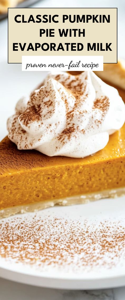 Image for Classic Pumpkin Pie with Evaporated Milk Pumpkin Pie With Carnation Milk, Homemade Pumpkin Pie Puree, Pumpkin Pie Using Evaporated Milk, Carnation Milk Pumpkin Pie Recipe, Pumpkin Pie Recipe Condensed Milk, Pumpkin Pie No Condensed Milk, Pumpkin Pie Recipe Using Condensed Milk, Pumpkin Pie With Sweetened Condensed Milk, Pumpkin Pie Recipe Easy Evaporated Milk