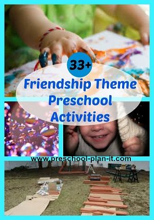 Friendship Preschool Theme!  It's all about the friends!  We can take some time during these activities to teach the kids HOW a friend acts and behaves.  Over 30 activities for your classroom!  Great addition to your Valentine's Day Preschool Theme as well! Friends Theme Preschool, Friendship Preschool Theme, Friendship Theme Preschool, Friendship Preschool, Friendship Activities Preschool, Learning Center Ideas, Teaching Friendship, Preschool Friendship, Theme For Preschool