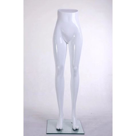 Female Mannequin Legs MM-TMZ1 - Mannequin Mall Mannequin Legs, Female Mannequin, Tattoo Templates, Tights Fashion, Dress Forms, Sewing Class, Botanical Pattern, Color Dress, Glossy White