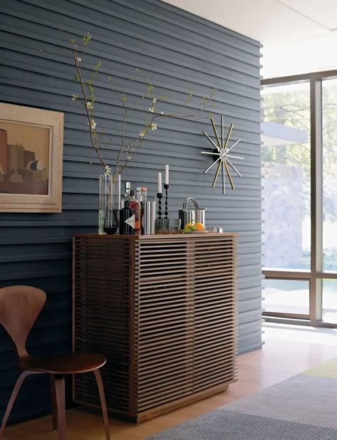 12 Best Bar Carts and Cabinets in 2021 | Valet. Metal Ideas, Credenza Design, Corrugated Metal, Industrial Wall, Design Industrial, Modern Bar, Norman Rockwell, Man Cave Decor, Retail Furniture