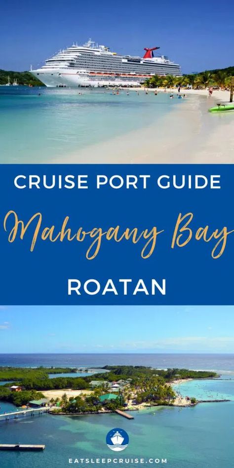 Everything You Need to Know About Mahogany Bay Cruise Port in Roatan - Here's everything you need to know about the Mahogany Bay cruise port in Roatan, from how to get there to what there is to do ashore. Mahogany Bay, Mahogany Bay Cruise Port, Princess Cruises Caribbean, Western Caribbean Cruise, Carnival Cruise Ships, Cruise Essentials, Western Caribbean, Cruise Excursions, Carnival Cruise Line