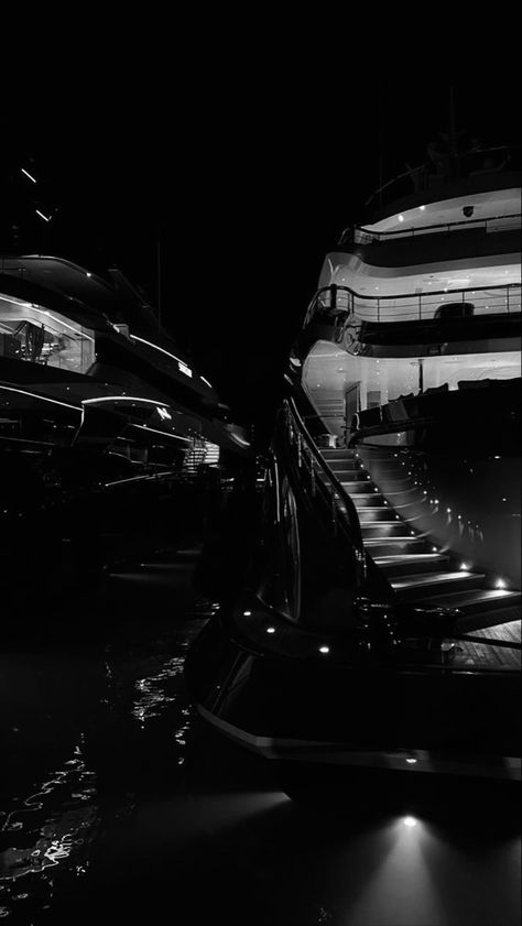 Dark Elegant Aesthetic Wallpaper, Mafia Aesthetics, Dark Royal Aesthetic, Yacht Aesthetic, Dark Modern, Royal Aesthetic, Yacht Life, Night Scenery, Dark Feminine Aesthetic