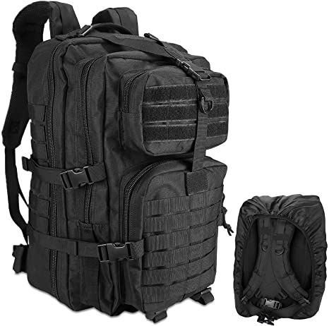 Amazon.com : ProCase Military Tactical Backpack, 48L Large Rucksack 3 Day Outdoor Army Assault Molle Pack Go Bag Backpacks -Black Military Backpack, Molle System, Tactical Backpack, Tactical Bag, Rucksack Backpack, Bug Out Bag, Go Bags, Colorado Rockies, Military Army