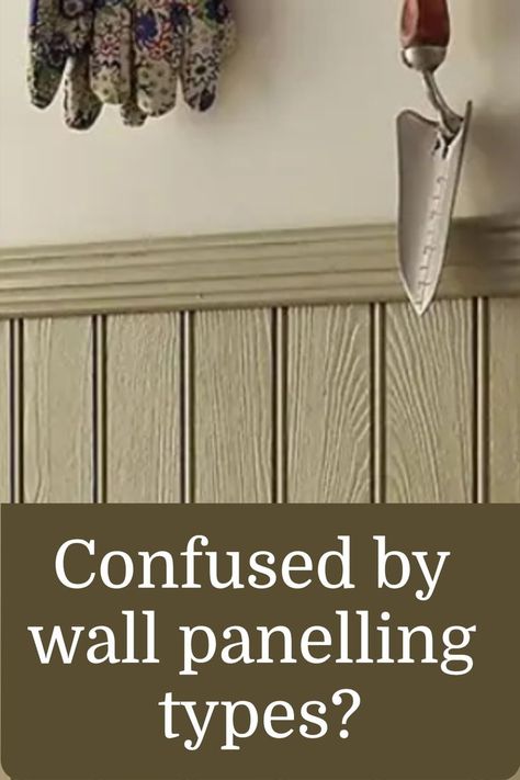 Different Types Of Panelling, Types Of Paneling For Walls, Different Types Of Wall Paneling, Types Of Panelling, Types Of Wall Paneling, Types Of Wainscoting, Half Wall Panelling, Wall Panel Ideas, Wooden Paneling