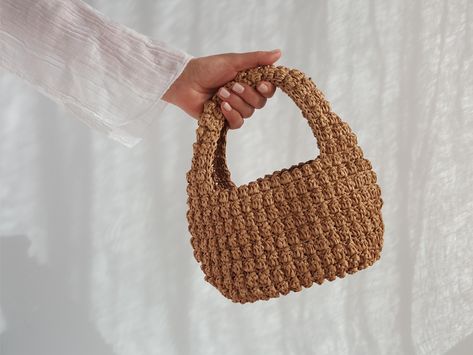 Hobo Bag Crochet, Handbag Diy, Hobo Bag Patterns, Crochet Tote Pattern, Crochet Beach Bags, Bag Crochet Pattern, Sac Diy, Jute Tote Bags, Women Purse