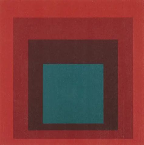 Joseph Albers Color Theory, Josef Albers Bauhaus, Color Interaction, Josef Albers Color, Bauhaus Decor, Joseph Albers, Nyc Rooms, Pattern Aesthetic, Colour Theory