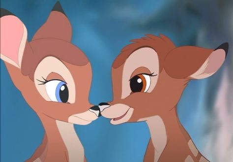 Disney Romance, For Two, Bambi Disney, Animation Disney, Disney Songs, Disney Animals, Art Disney, Disney Couples, Old Disney