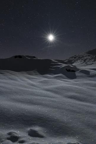 Moodboard Pics, December Mood, Winter Landscape Photography, Snow Night, Mountains Aesthetic, Polar Night, Snowy Night, Dark Landscape, Black And White Photo Wall