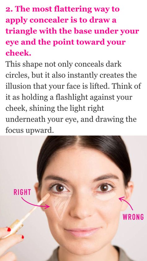 Hide Dark Circles, How To Apply Concealer, Concealer For Dark Circles, Best Concealer, Shine The Light, Under Eye Concealer, Makeup For Teens, How To Apply Foundation, Beautiful Lips