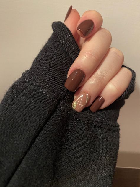 Nail Ideas Earth Tone, Earth Tone Nails Designs Short, Earth Toned Nail Designs, Earth Tone Gel Nails, Earth Tone Nail Polish, Earth Tone Nails Designs, Earth Tone Nails, Ceramic Earring, Earth Tones