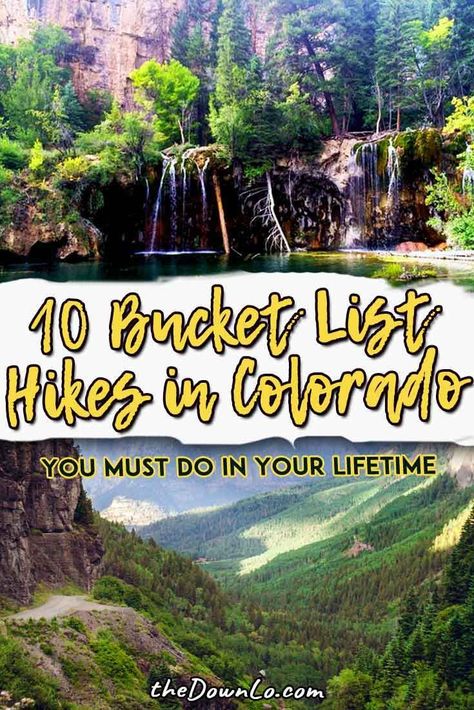 The best trails and hikes in Colorado for mountains, waterfalls, and epic photography views for beginners to experts to get some of that mountain magic. Ideas for day trips near Denver, Boulder, Rocky Mountain National Park, and Colorado Springs.  #hiking #usa #adventure #travel #outdoors #nature #hike Denver Hiking, Hiking Bucket List, Hikes In Colorado, Hiking Usa, Magic Ideas, Epic Photography, National Parks America, Nature Hike, Explore Colorado