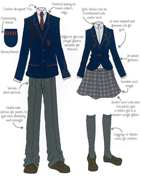 Our winter illustrations  #schooluniform #school #designuniforms#secondary… School Uniform Drawing, Uniform Drawing, Winter Illustrations, Japanese Uniform, Anime Uniform, High School Uniform, School Uniform Kids, School Uniform Fashion, School Uniform Outfits