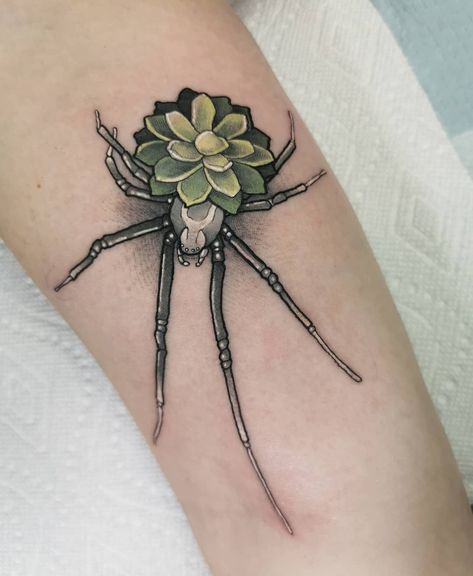 Succulent Tattoo, Bug Tattoo, Plant Tattoo, Spooky Tattoos, Tattoo Style Drawings, Tattoo Portfolio, Next Tattoo, Art Tattoos, Simplistic Tattoos