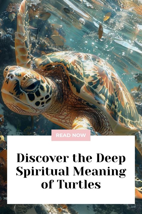 Turtle: Spiritual Symbolism Spirit Animal Meaning, Animal Meanings, Spiritual Animal, Animal Spirit Guides, S Wave, Animal Symbolism, Important Life Lessons, Symbols And Meanings, Spiritual Guides