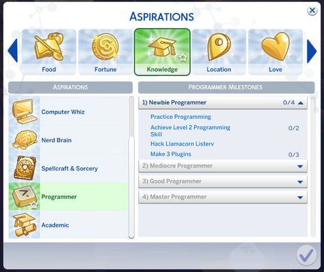 Sims 4 Programmer Aspiration | marlynsims Sims 4 Programmer Cc, Sims 4 Mods Aspiration, Sims 4 Aspirations, Sims Traits, Sims 4 Traits, New Video Games, Sims4 Cc, Sims 4 Cas, Cc Sims