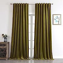 Winter Window Treatments, Olive Green Velvet Curtains, Curtains For Bedroom Window, Green Velvet Curtains, Parisian Living Room, Luxury Windows, Olive Green Velvet, Window Curtains Bedroom, Curtain For Living Room