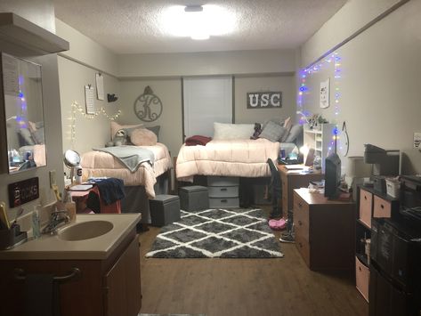 usc capstone dorm setup 2019 Western Carolina University Dorm, University Of South Carolina Dorm, Usc Dorm, Dorm Setup, Western Carolina University, Ikea Shopping, University Dorms, College List, Dorm Inspo