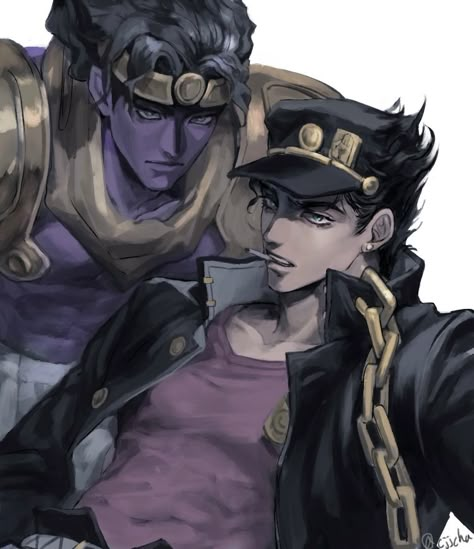 Jojos Bizarre Adventure Jotaro, Jojo Parts, Jojo's Bizarre Adventure Anime, Jotaro Kujo, Jojo Anime, Anime Artwork Wallpaper, Cute Anime Profile Pictures, Jojo Bizzare Adventure, Jojo Bizarre